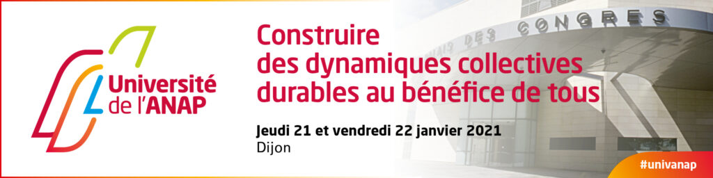 Université de l'ANAP 2021