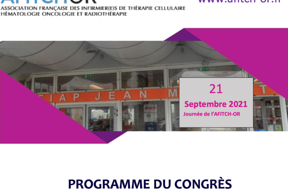 Congrès AFITCH-OR 21sept21
