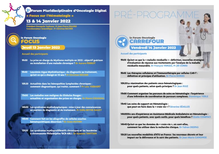 20220113-14 2e Forum Pluridisciplinaire Oncologie Digital -pré-programme