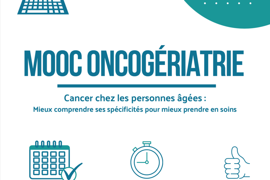 MOOC Oncogériatrie 4ème session