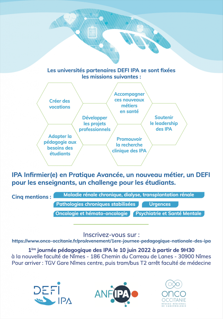 Journée nationale pédagogique des IPA 2022 - Fiche