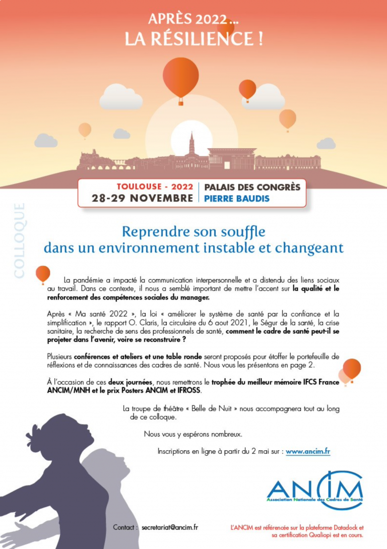 Journée Nationale ANCIM 2022