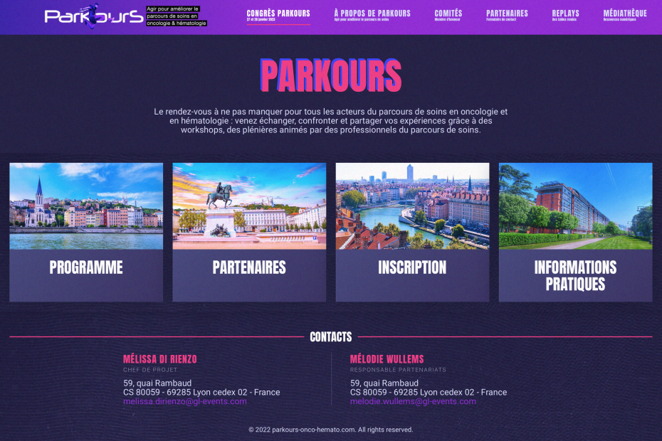 Congrès ParKourS 2023