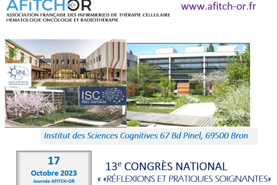 Congrès AFITCH-OR 2023 -SaveTheDate